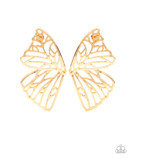 Butterfly Frills - Gold